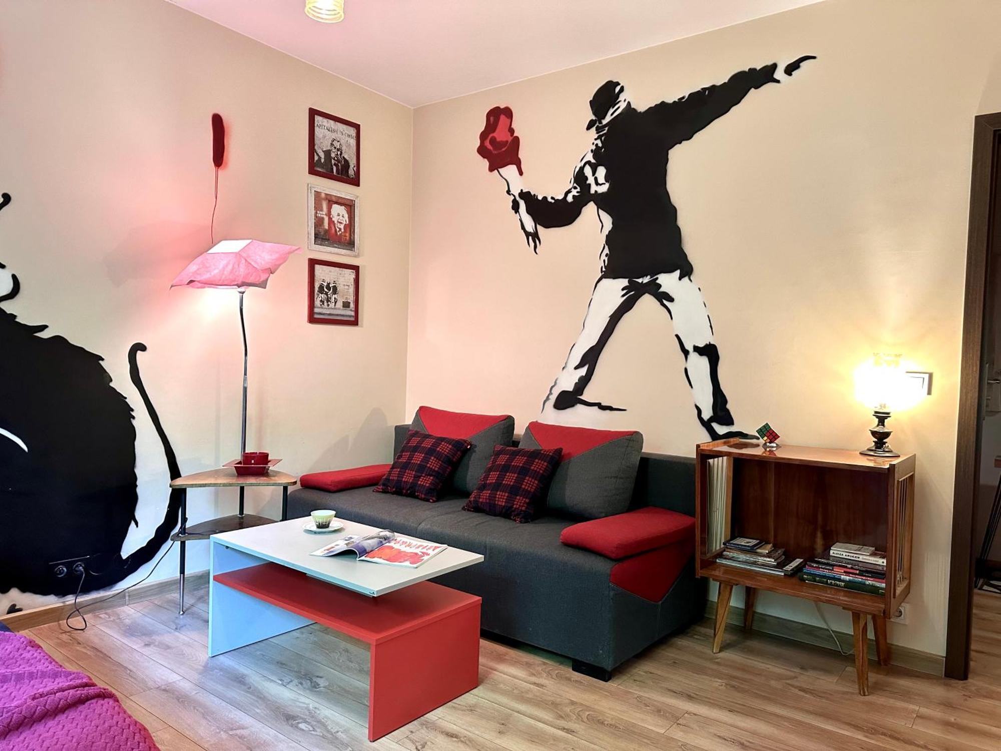 Apartamento "Banksy" Art Varsovia Exterior foto